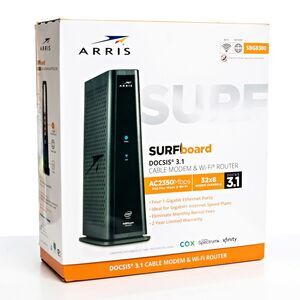 ARRIS SURFboard DOCSIS 3.1 SBG8300 Dual-Band Cable Wi-Fi Router/Cable Modem